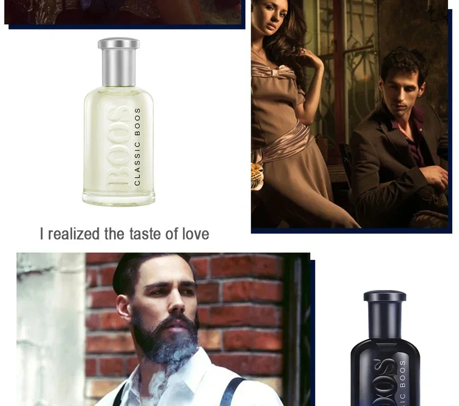 Hot Sale Perfume For Men Self Confidence Cologne Perfume Atomizer Fresh Temptation Gentleman Parfum Male Fragrance Cologne