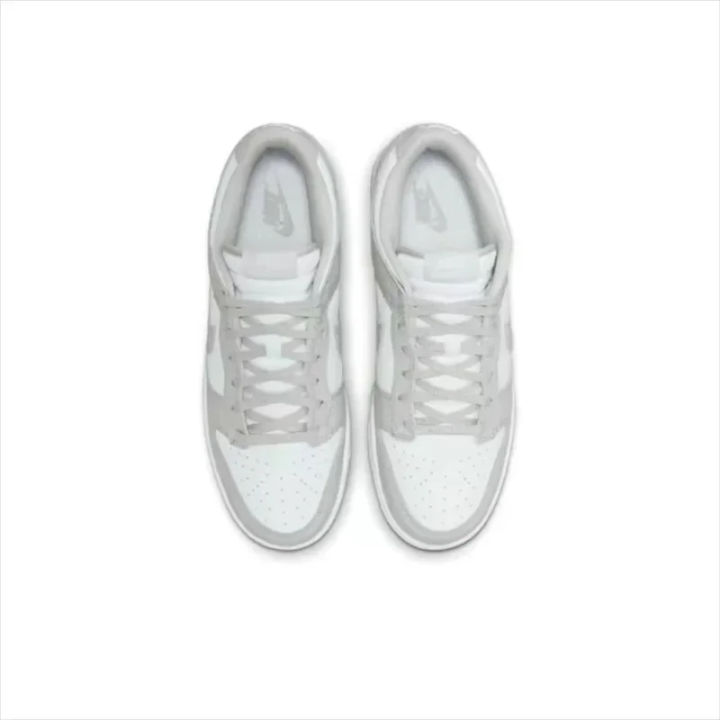 Nike Dunk Low Light Grey White Men Skateboard Shoes Fashion Casual Outdoor Sports Sneakers DD1391-103