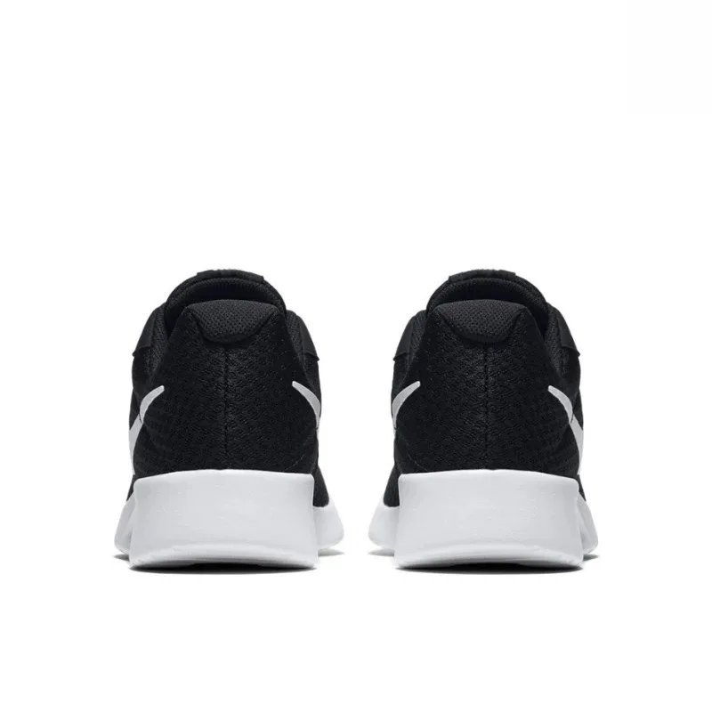 Nike Tanjun Black White Unisex Summer Mesh Breathable Non-slip Cushioning Men Women Running Shoes Casual Sneakers