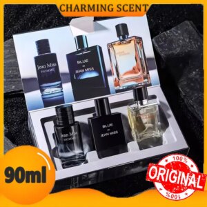 High Quality 90ml Men Perfume Hombre Gift Box 3pcs Set Colognes Scent Fascination Man Perfumes Masculinos Lasting Parfum Heren