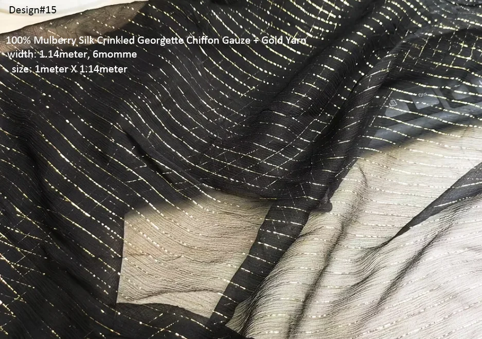 SUPER DEALS! BEST PRICE ! BY METER Natural Silk Fabrics Chiffon Georgette Crepe Silk Linen Cotton Wool Charmeuse