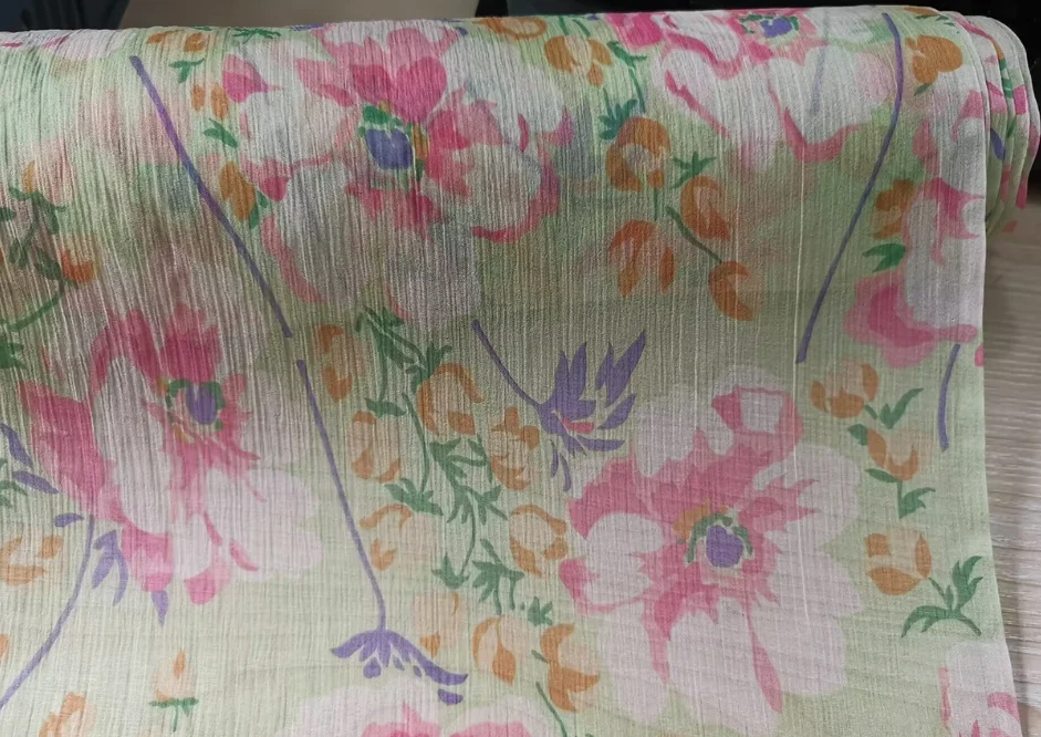 SUPER DEALS! BEST PRICE ! BY METER Natural Silk Fabrics Chiffon Georgette Crepe Silk Linen Cotton Wool Charmeuse