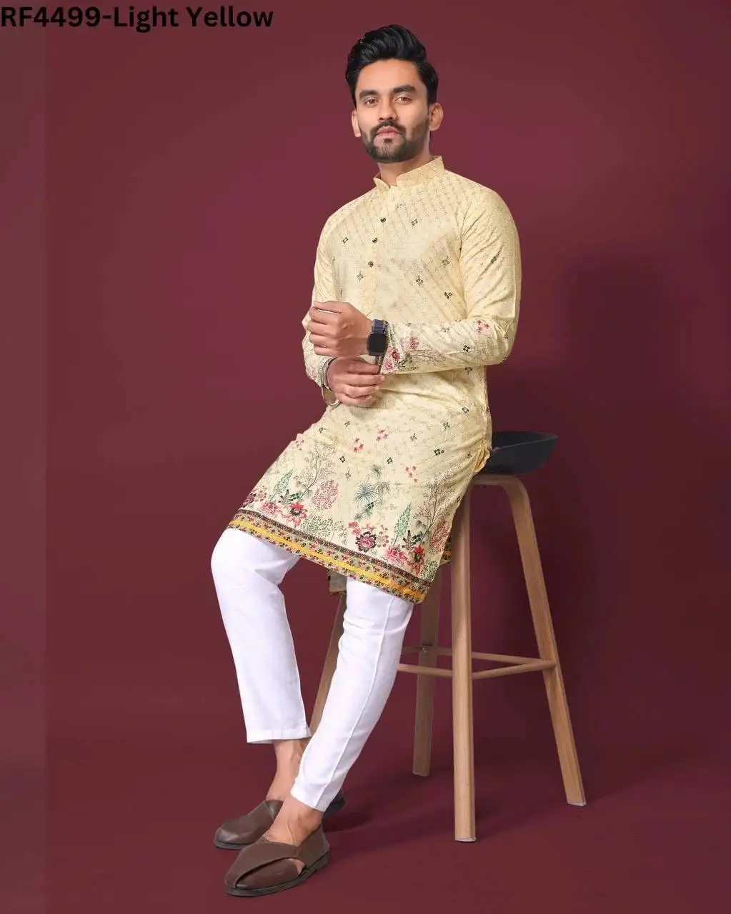 Men Islamic Arabian Patchwork Striped Embroidery Eid Muslim Long Robe Jubba Casual Loose Abayas 2025 Morocco Dubai Jalabiya