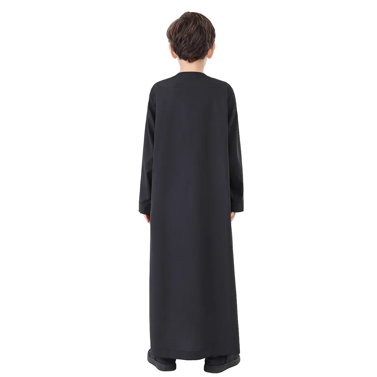 Eid Muslim Boy Jubba Thobe Kids Long Shirt Dress 2025 Ramadan Child Robe Saudi Musulman Wear Abaya Caftan Dubai Arab Dresses