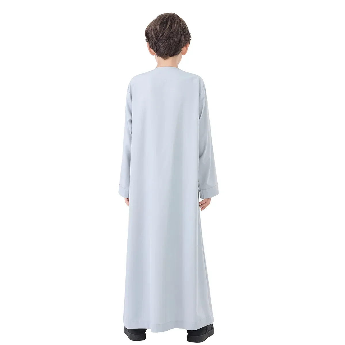 Eid Muslim Boy Jubba Thobe Kids Long Shirt Dress 2025 Ramadan Child Robe Saudi Musulman Wear Abaya Caftan Dubai Arab Dresses