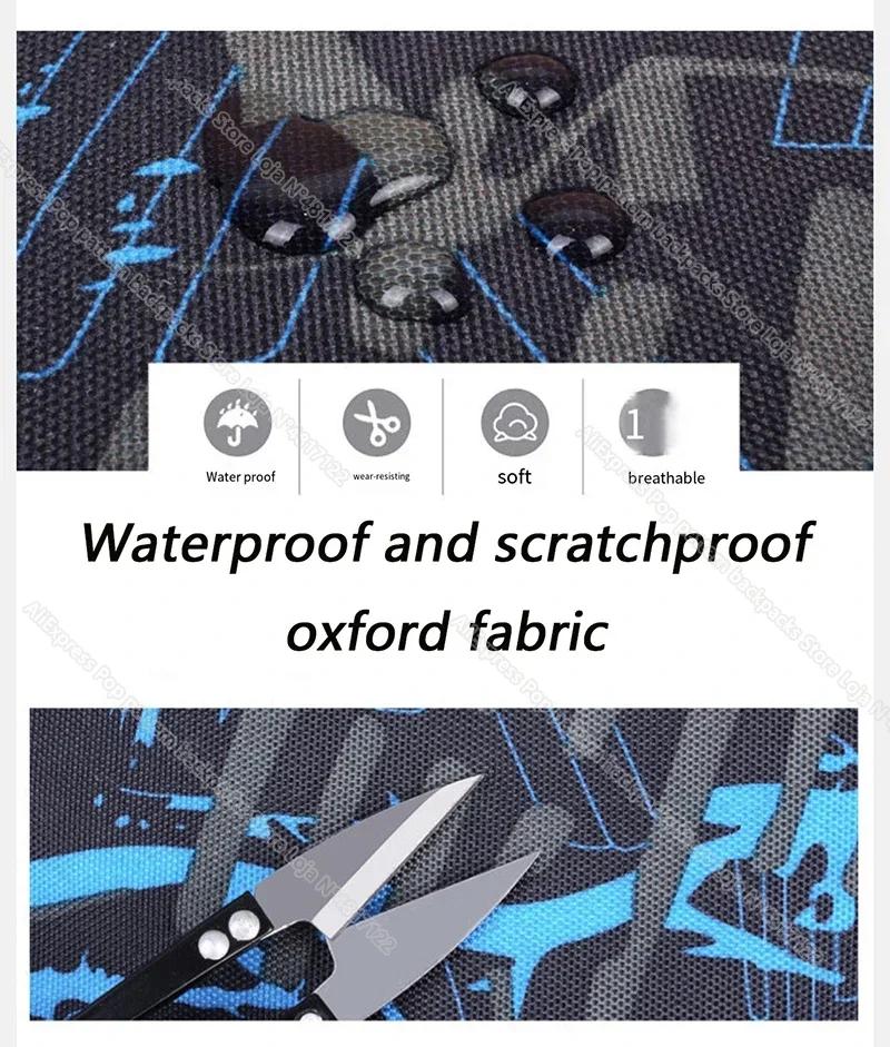 2pcs Sprunki School Backpack for Girls Incredibox Cute School Bags Waterproof Bookbag Teens College Student Travel Shoulder Bag