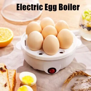Electric Eggs Cooker, Rapid Multifunctional Mini Eggs Cooker Boiler For Poached Eggs, Scrambled Eggs, Omelets, Auto Shut