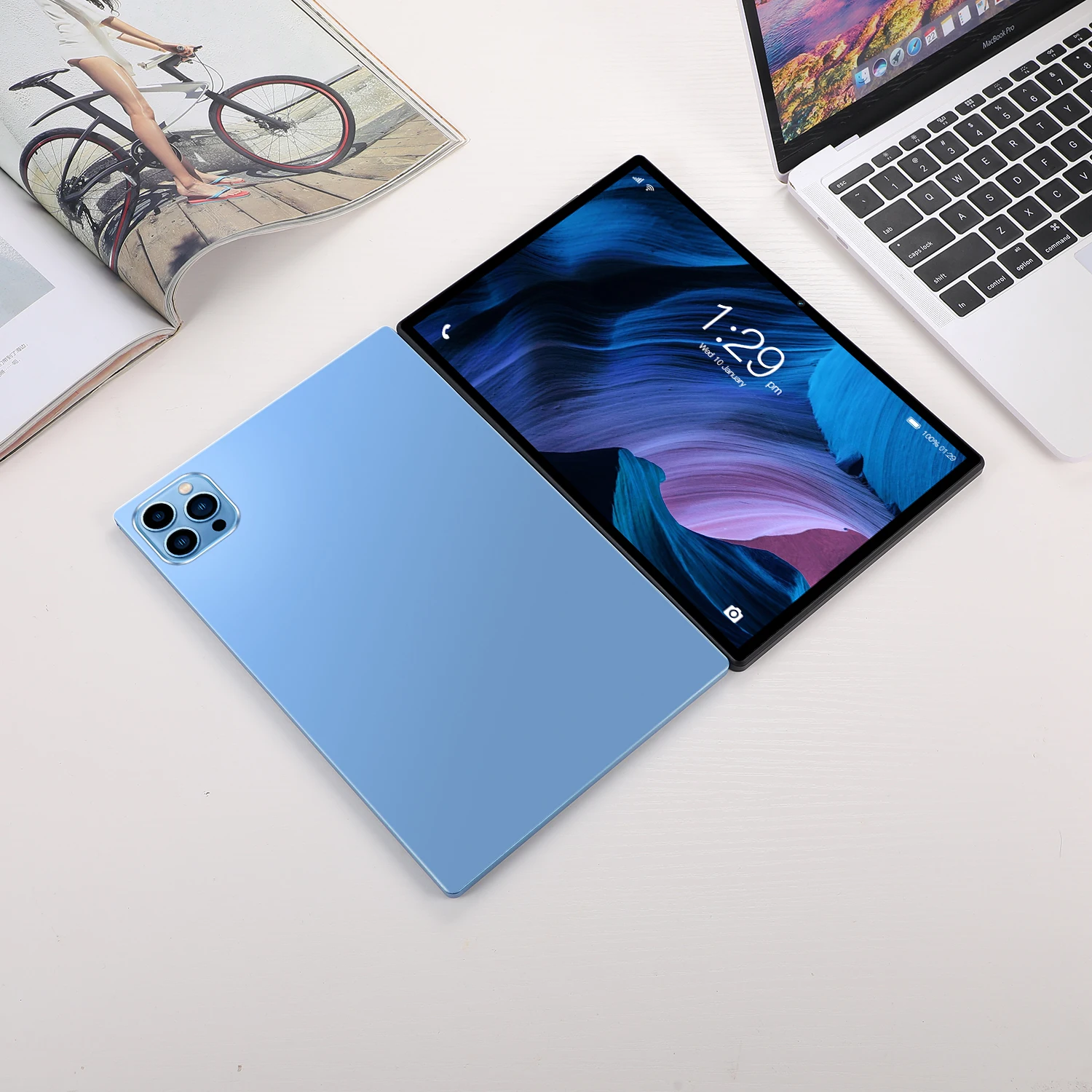 New 10.1 Inch Tablets Octa Core 3G Phone Call Dual SIM Dual Cameras 4+64GB Android 11 Google Play WiFi Bluetooth Global Version