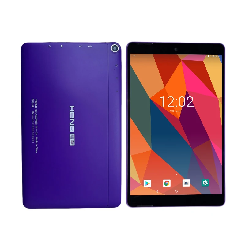 Newest Sales 8 INCH 2GB RAM 16GB ROM K8 Android 8 Tablet PC MTK8163 Quad- Core 1.33GHz 1280x800 pixels WIFI