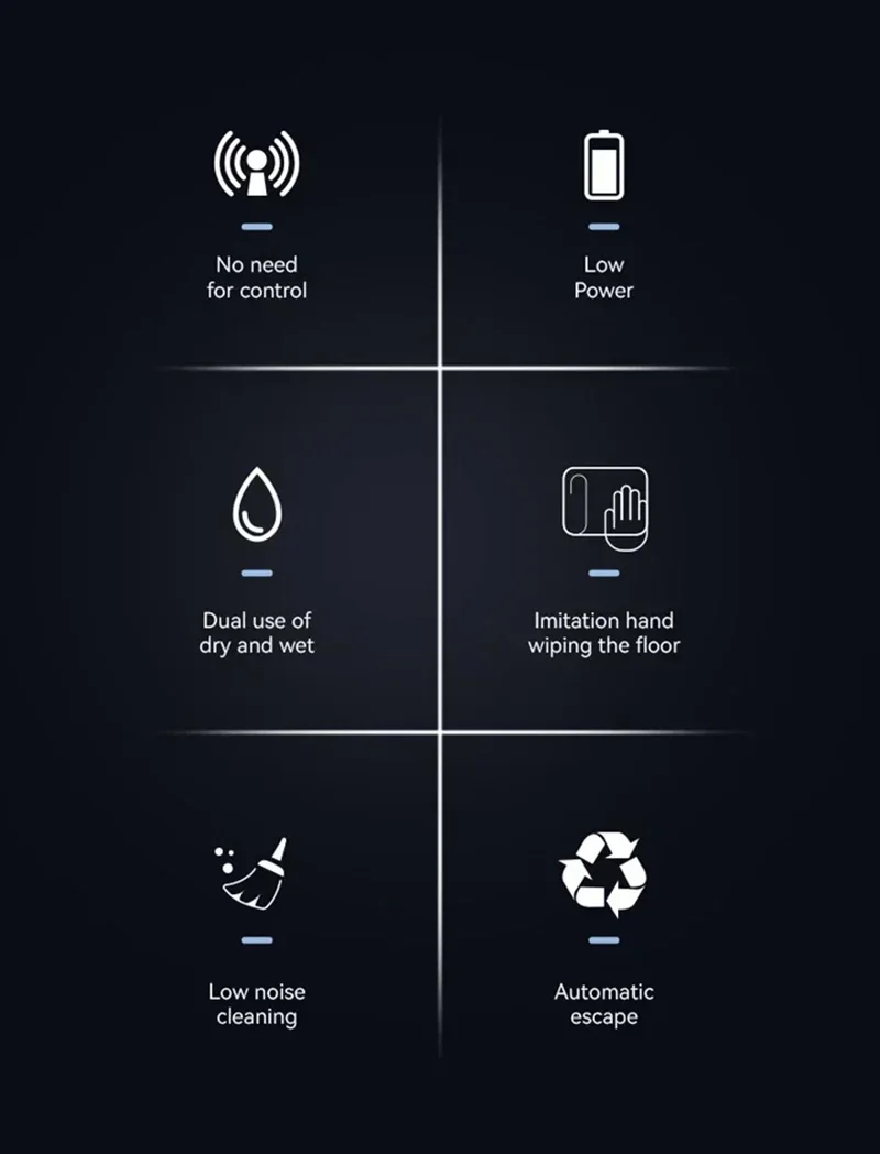 Xiaomi Smart Robot Vacuum Cleaner Wet And Dry Mopping Machine Rechargeable With Air Humidifying Spray Household Sweeping Robot