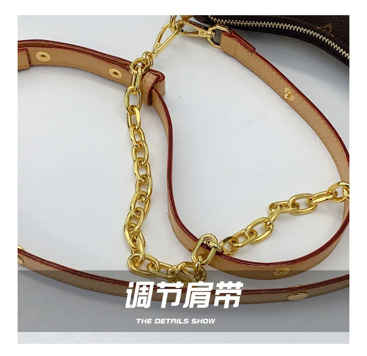 Custom 1:1 Luxury Brand 2025 Fashion Women's Handbag Texture Women's Shoulder Lattice chain Bag Commuter Travel Crossbody Bag Custom 1:1 Luxury Brand 2025 Fashion Women's Handbag Texture Women's Shoulder Lattice chain Bag Commuter Travel Crossbody Bag