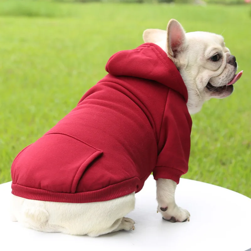 Cheap Dog Hoodie Winter Warm Dog Clothes for Small Medium Dogs French Bulldog Coat Puppy Cat Jacket Chihuahua Yorkie Pet Costume Cheap Dog Hoodie Winter Warm Dog Clothes for Small Medium Dogs French Bulldog Coat Puppy Cat Jacket Chihuahua Yorkie Pet Costume