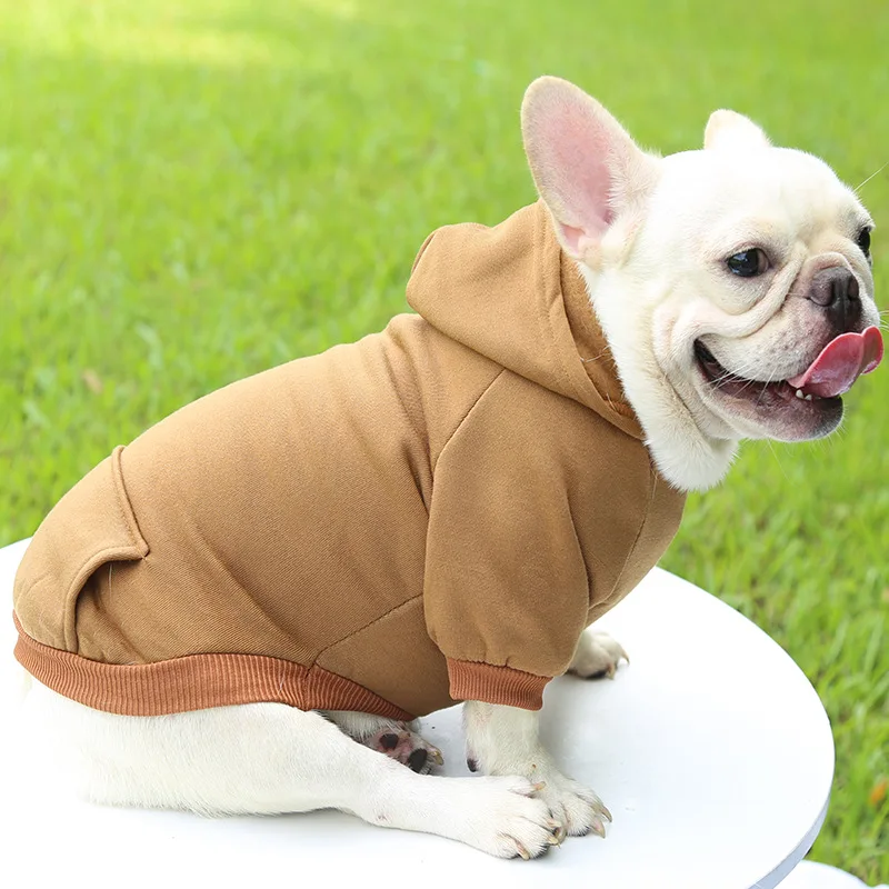 Cheap Dog Hoodie Winter Warm Dog Clothes for Small Medium Dogs French Bulldog Coat Puppy Cat Jacket Chihuahua Yorkie Pet Costume Cheap Dog Hoodie Winter Warm Dog Clothes for Small Medium Dogs French Bulldog Coat Puppy Cat Jacket Chihuahua Yorkie Pet Costume