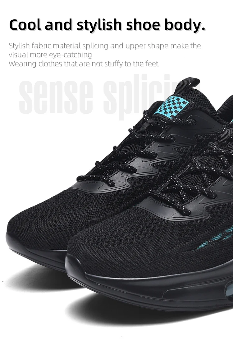 Shoes men 2024 new style trend men's shoes breathable lace-up running shoes Korean version lightweight casual sports shoes men