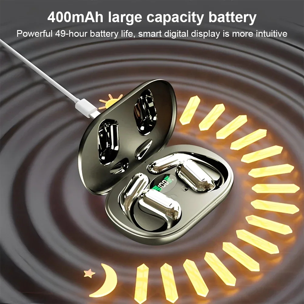 3-in-1 AI Translator Earbuds 144 Languages Noise Cancelling Bluetooth 5.3 Headset Instant Translator Smart Voice Real Time