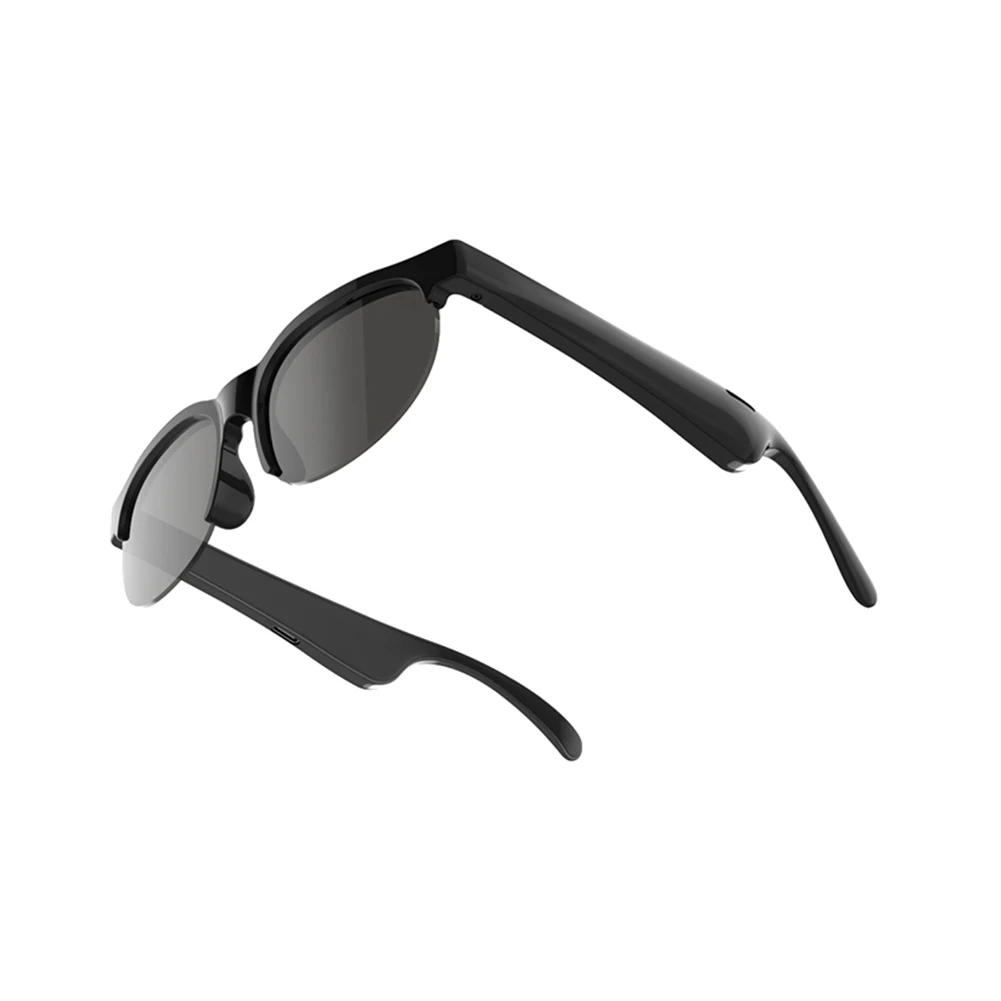 AI Intelligent Translation Glasses Built-in Microphone Speakers Smart Glasses Wireless Headphones Wireless Headset for Men Women