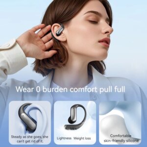 Real Time Translator Headphones AI Language Translation Earbuds 144 Languages AI Wireless Earbuds Noise Cancelling Earphone