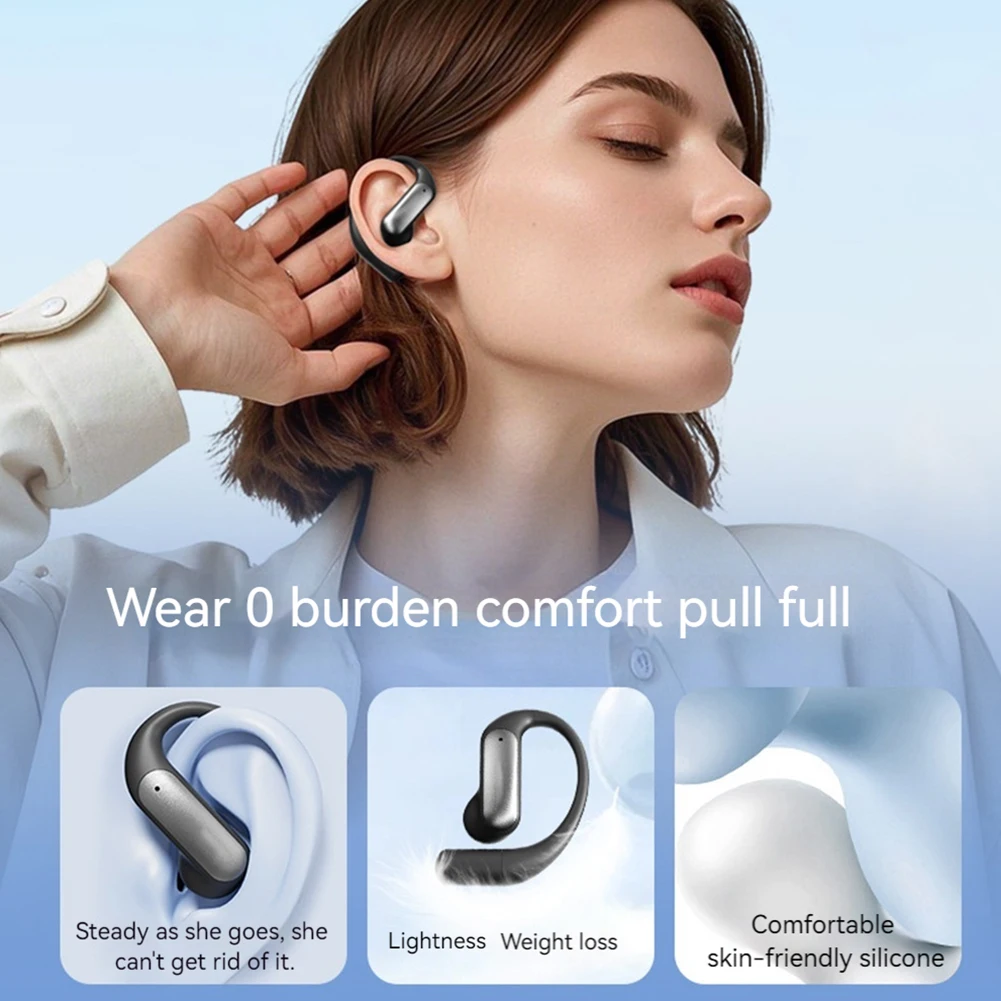 Real Time Translator Headphones AI Language Translation Earbuds 144 Languages AI Wireless Earbuds Noise Cancelling Earphone