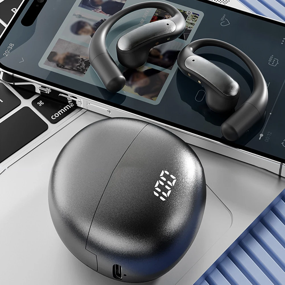 Real Time Translator Headphones AI Language Translation Earbuds 144 Languages AI Wireless Earbuds Noise Cancelling Earphone