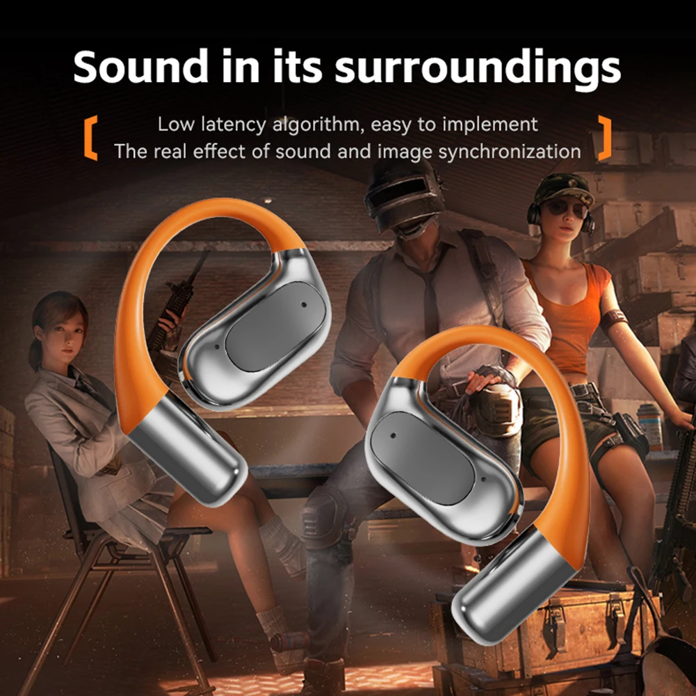 M113 Wireless Bluetooth Real Time Language Translator Earbuds Translation Earhook Headset 144 Languages AI Translators Headphone