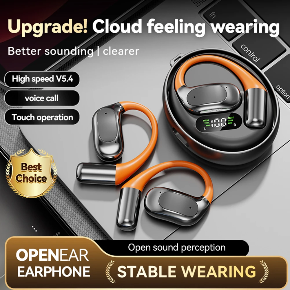 M113 Wireless Bluetooth Real Time Language Translator Earbuds Translation Earhook Headset 144 Languages AI Translators Headphone