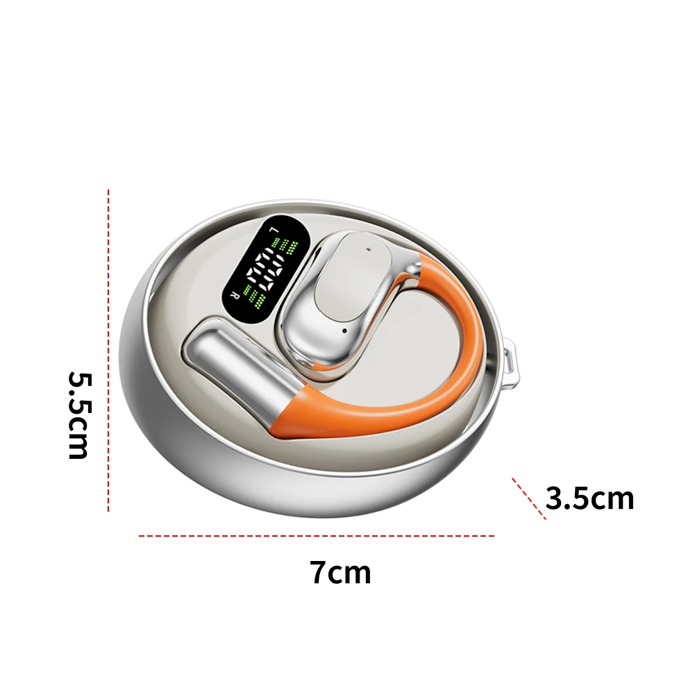 M113 Wireless Bluetooth Real Time Language Translator Earbuds Translation Earhook Headset 144 Languages AI Translators Headphone