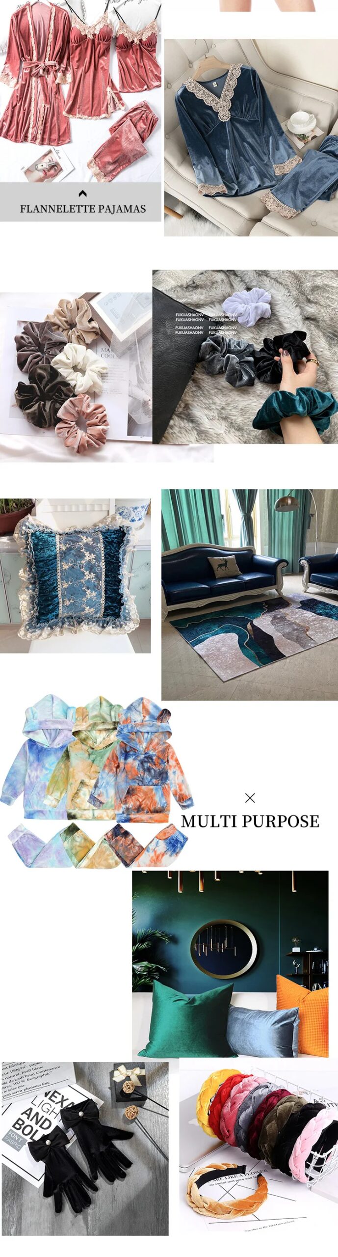 Bronzing Star Velvet Fabric By The Meter for Accessory Dress Pajamas Curtain Pillow Sofa Sewing Velour Cloth Stretch Warm Smooth