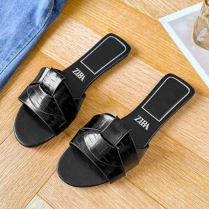 Luxury Designer Women Sandals 2025 New Woven with Comfortable Women's Sandals Casual Bottom Summer Flat Woman Slippers