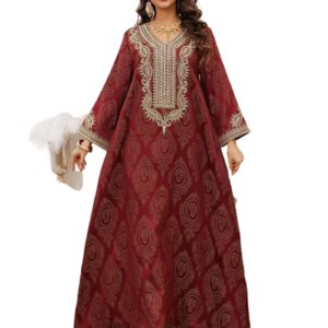 Eid Women Muslim Dress Jalabiya Abaya Dubai Vestidos Largos Party Caftan Ramadan Long Dresses Abayas Kaftan Arab Long Robe 2025