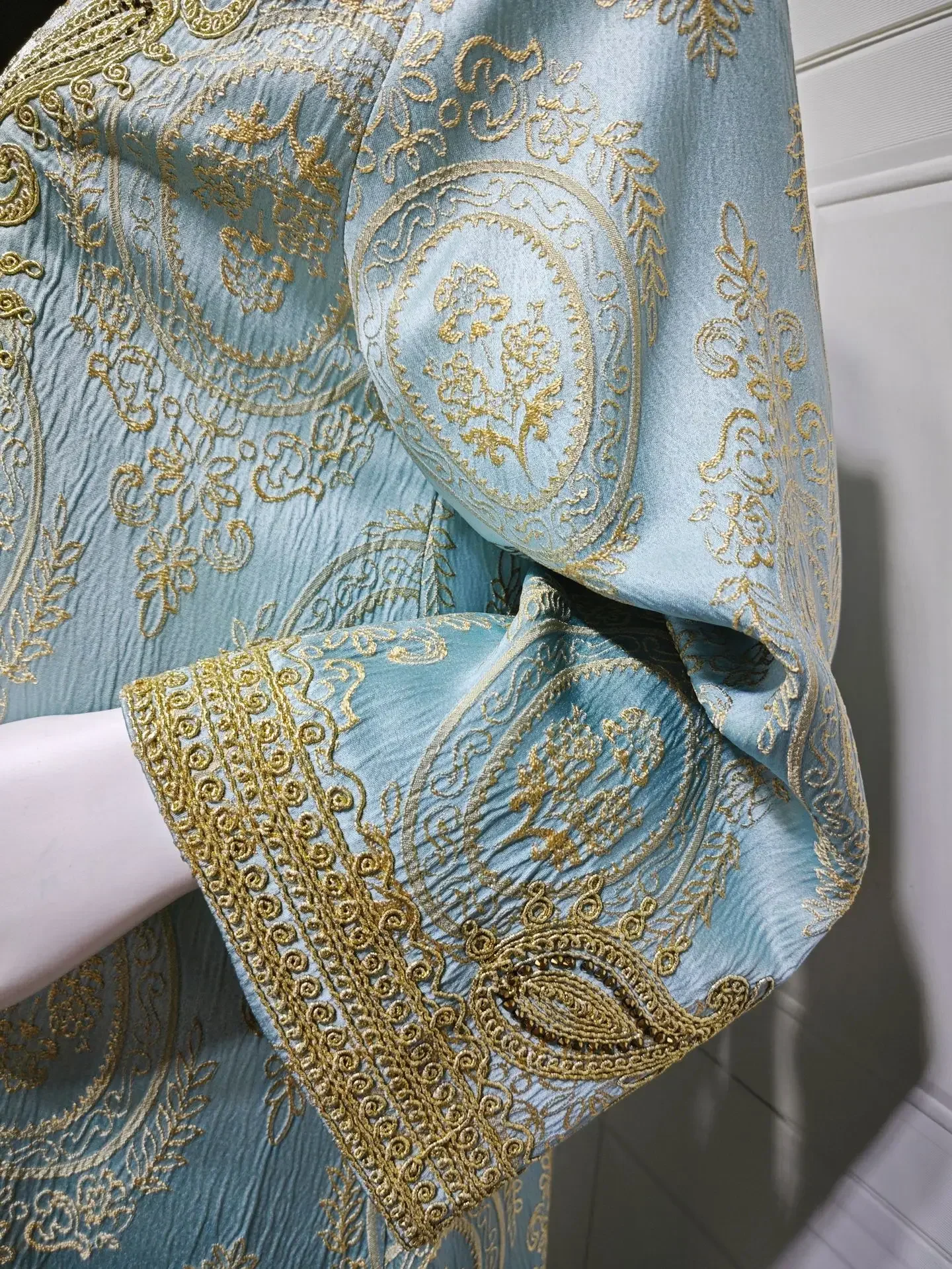 Eid Women Muslim Dress Jalabiya Abaya Dubai Vestidos Largos Party Caftan Ramadan Long Dresses Abayas Kaftan Arab Long Robe 2025