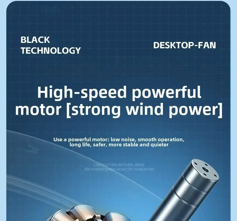 Portable air conditioning fan mini evaporative air cooler with 7 color LED lights 1/2/3 hour timer 3 wind speeds and 3 spray mod