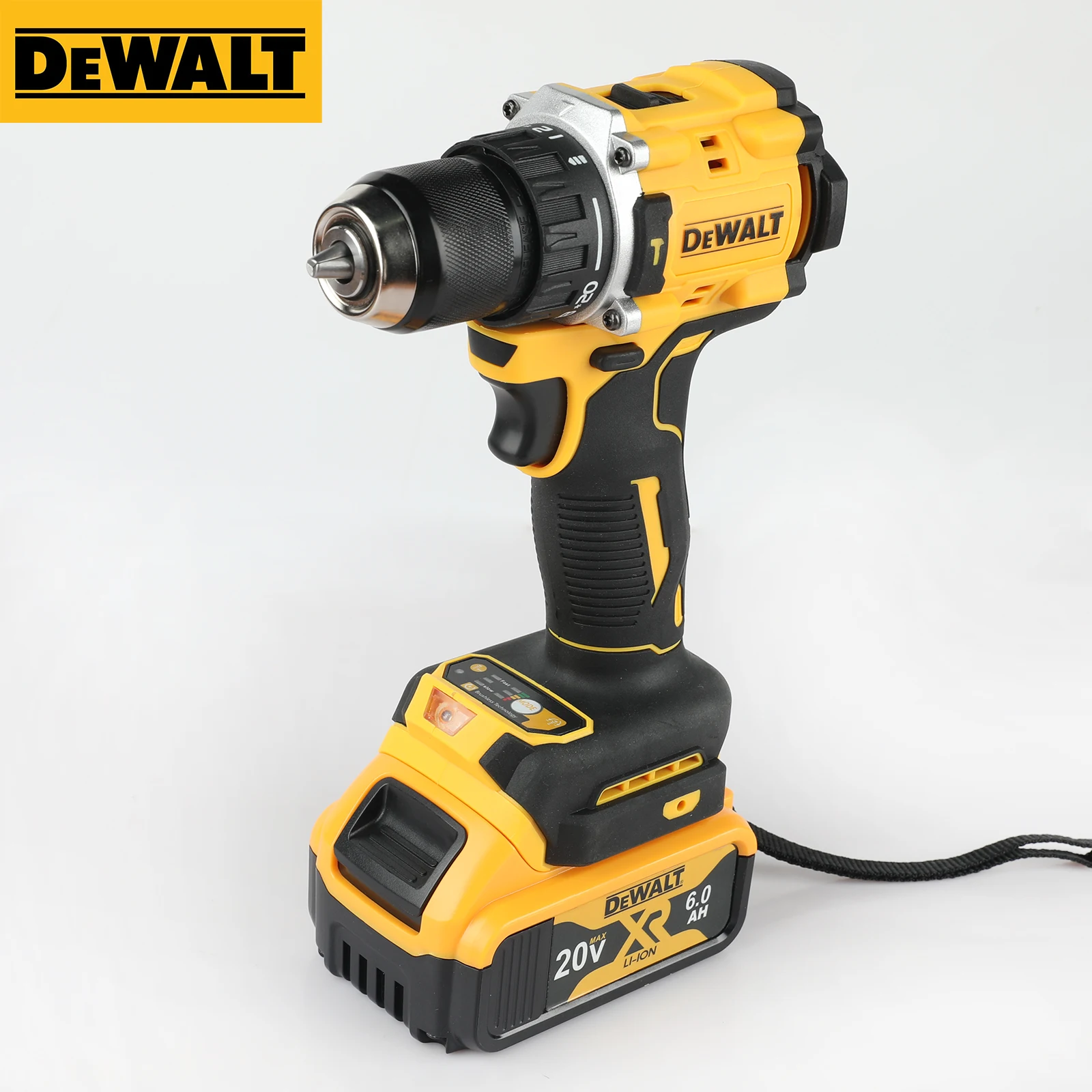 DEWALT DCD805 20V Power Tools Brushless Impact Drill Cordless Electric Screwdriver Multi-Function Hand Drill DEWALT DCD805 20V Power Tools Brushless Impact Drill Cordless Electric Screwdriver Multi-Function Hand Drill