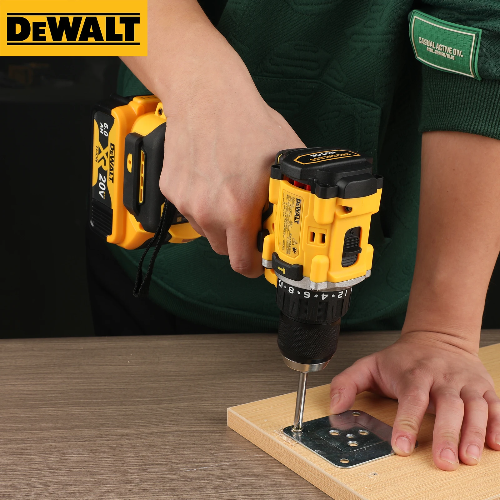 DEWALT DCD805 20V Power Tools Brushless Impact Drill Cordless Electric Screwdriver Multi-Function Hand Drill DEWALT DCD805 20V Power Tools Brushless Impact Drill Cordless Electric Screwdriver Multi-Function Hand Drill