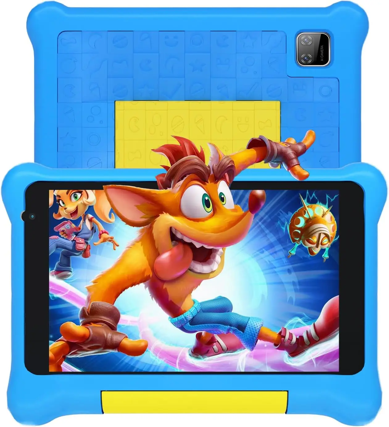 Kid Tablet 7 Inch Tablet for Children Android 13 5GB RAM 32GB ROM 128GB Expandable Quad Core Wi-Fi Bluetooth Type-C Children's
