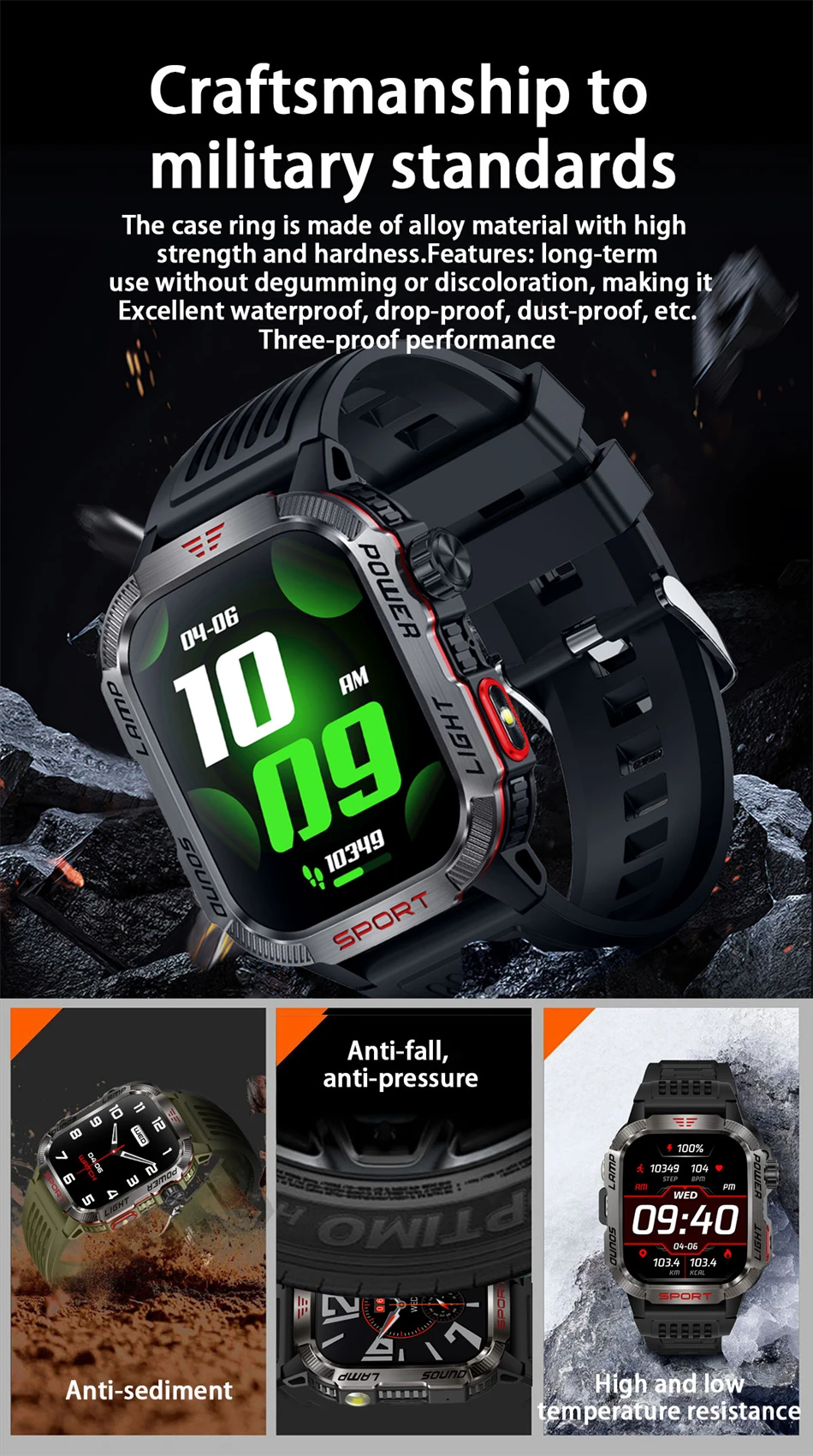 New For Huawei Xiaomi Military GPS Smart Watch Men Flashlight Compass Waterproof Outdoor Sport Tracker Bluetooth Call Smartwatch New For Huawei Xiaomi Military GPS Smart Watch Men Flashlight Compass Waterproof Outdoor Sport Tracker Bluetooth Call Smartwatch