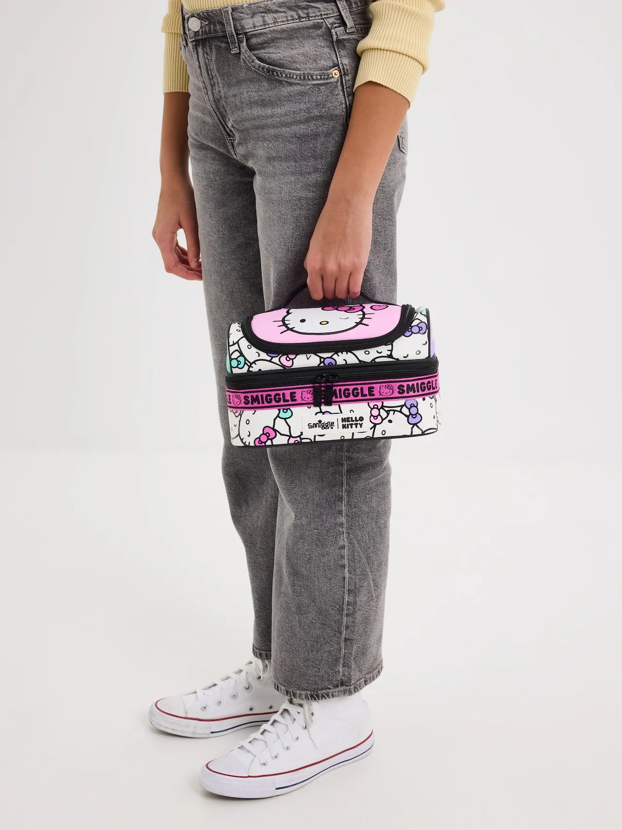 Hot Sales New Australia Smiggle Hello Kitty Cartoon Series Children School Bag Anime Backpack Student Gift