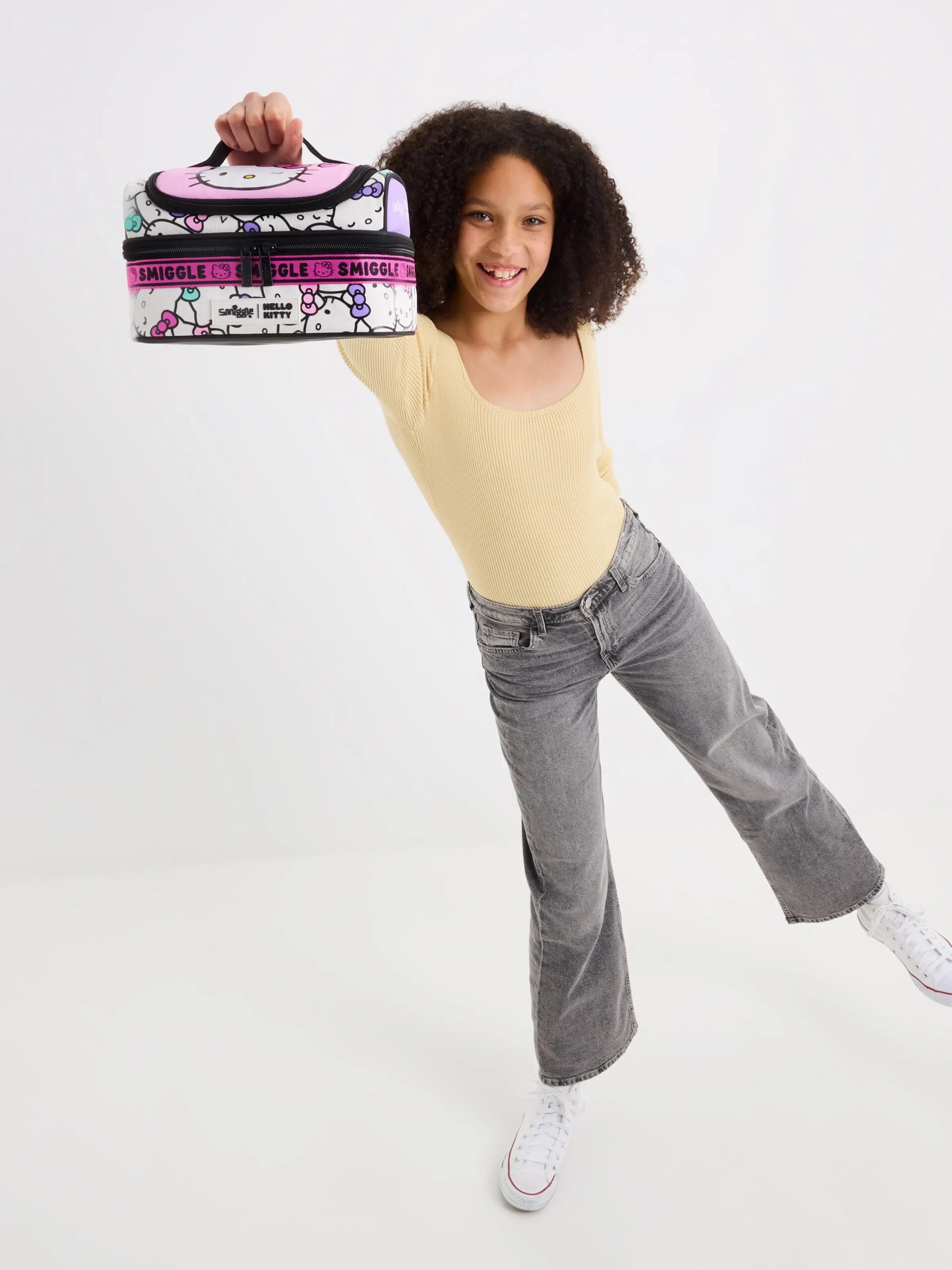 Hot Sales New Australia Smiggle Hello Kitty Cartoon Series Children School Bag Anime Backpack Student Gift