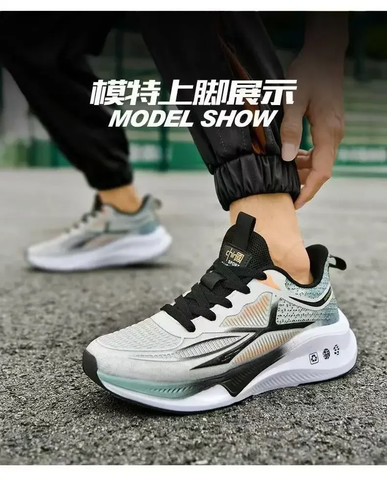 Running & Walking Men's Shoes - Lace-up, Lightweight, Comfortable & Breathable Tennis Sneakers