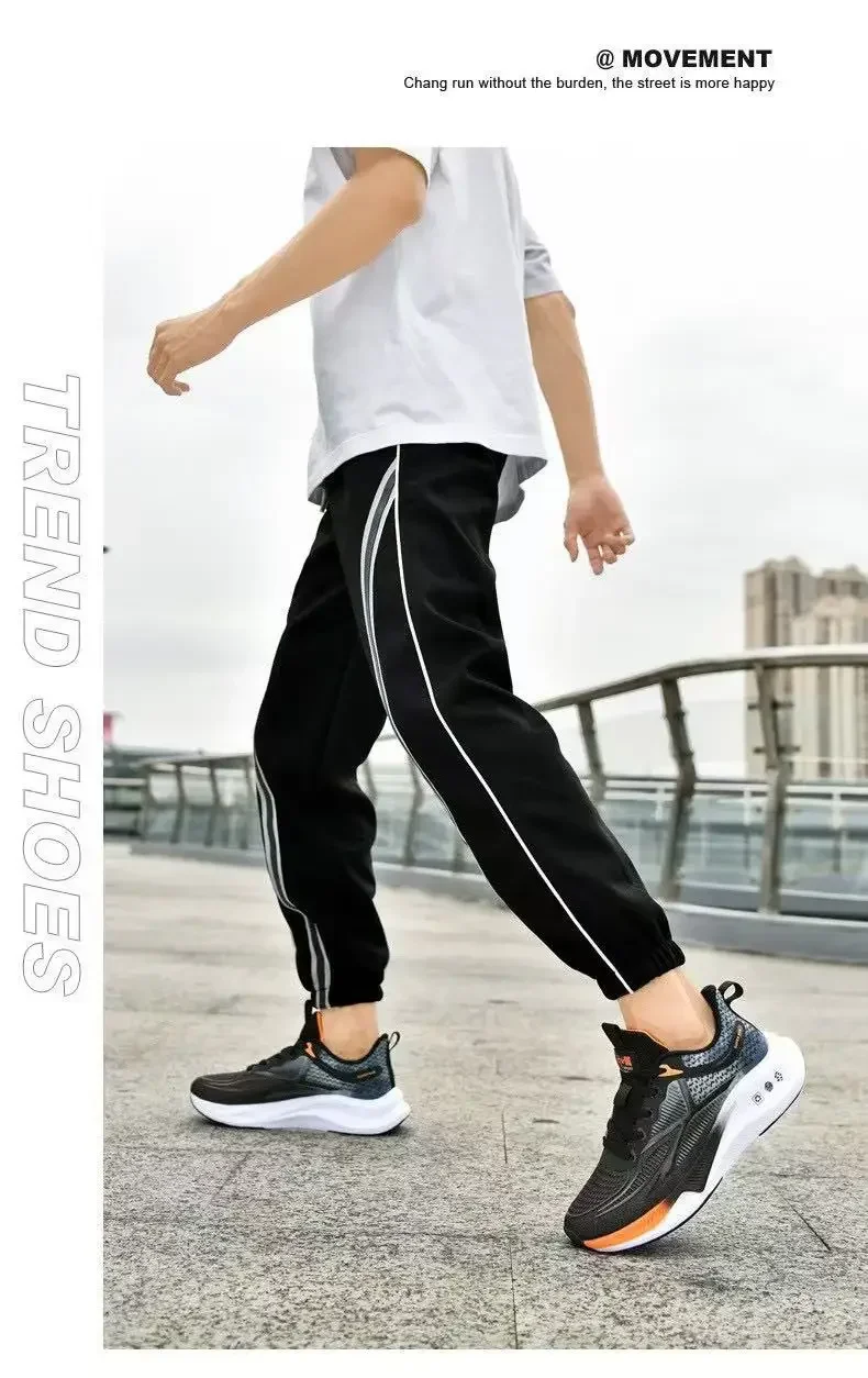 Running & Walking Men's Shoes - Lace-up, Lightweight, Comfortable & Breathable Tennis Sneakers