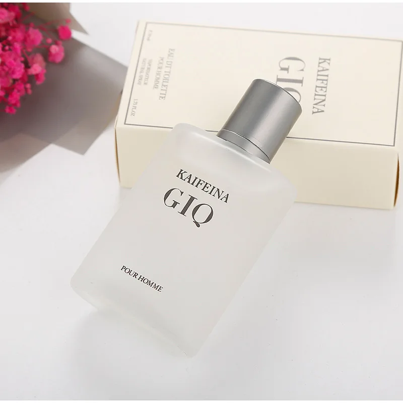 Men Gio Perfume 50ml Long-lasting Light Fragrance Fresh Cologne Masculine Charm Fragrance Musk  Eau De Parfum Fresh Ocean Spray