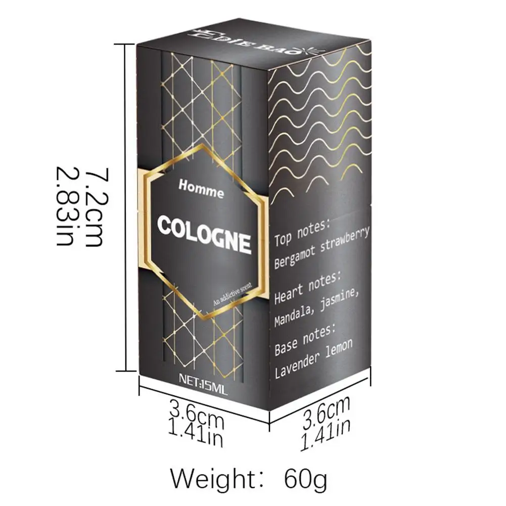 New Lasting Fragrance Body Fragrance New Luxury Men Cologne Workplace Fresh Eau De Toilette Elegant Gentleman Perfume For Boys