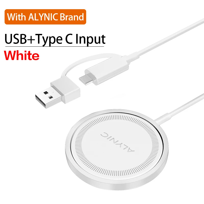 Magnetic Wireless Charger Fast Charging Pad Stand for iPhone 16 15 14 13 12Pro Max Airpods PD USB A Phone Chargers Dock Station Magnetic Wireless Charger Fast Charging Pad Stand for iPhone 16 15 14 13 12Pro Max Airpods PD USB A Phone Chargers Dock Station