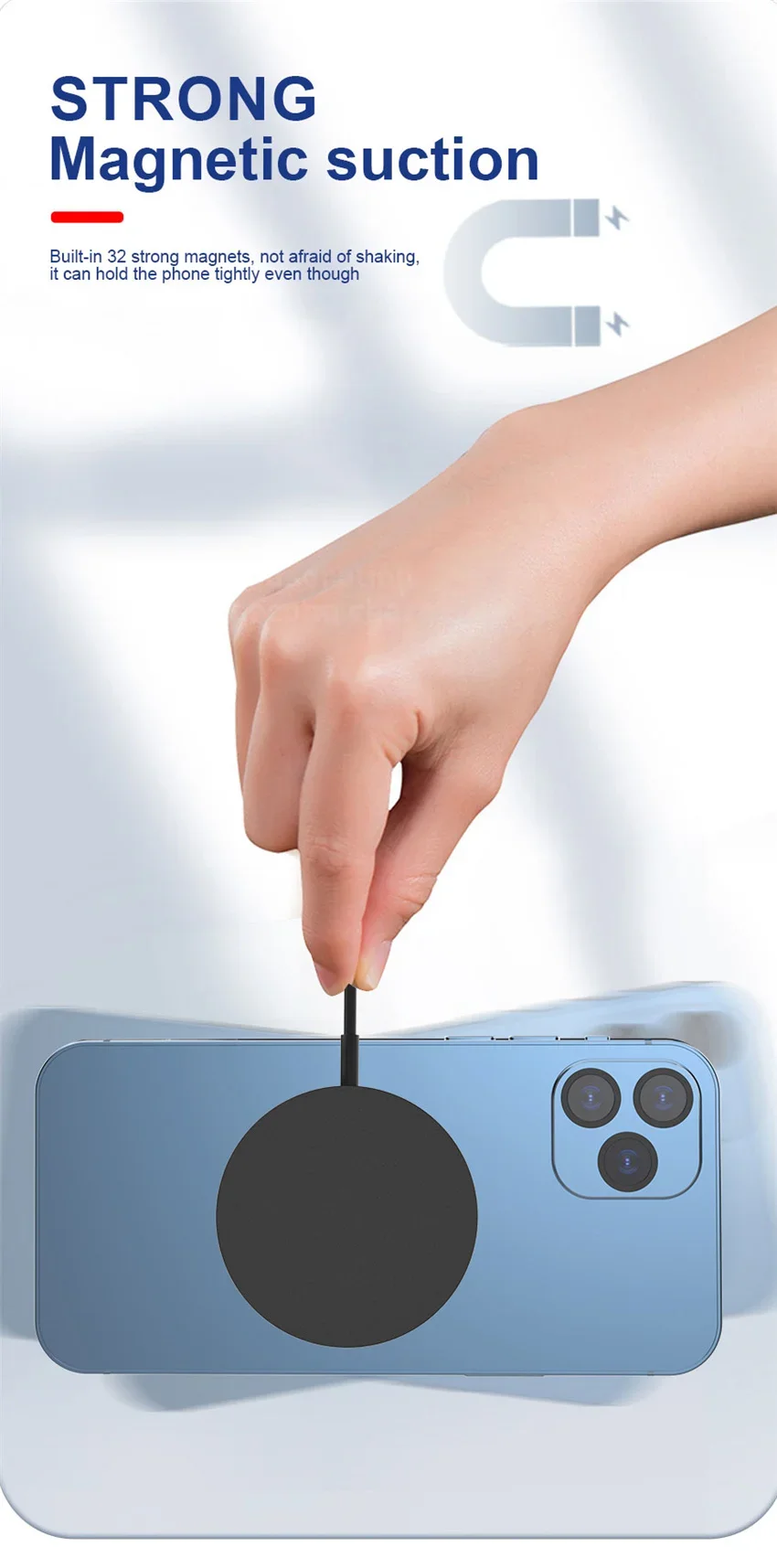 Magnetic Wireless Charger Fast Charging Pad Stand for iPhone 16 15 14 13 12Pro Max Airpods PD USB A Phone Chargers Dock Station Magnetic Wireless Charger Fast Charging Pad Stand for iPhone 16 15 14 13 12Pro Max Airpods PD USB A Phone Chargers Dock Station