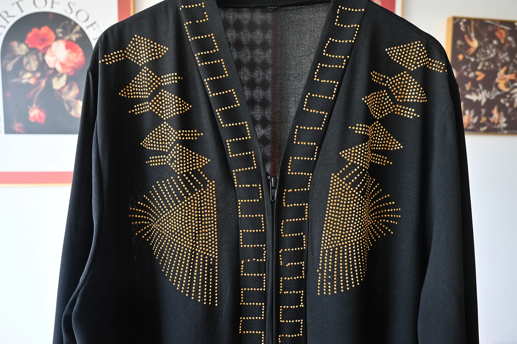 New Women Elegant Dress Chiffon Open Abaya with Zipper Muslim Women Dress Islamic Clothing Cardigan Abaya Women Muslim Dress