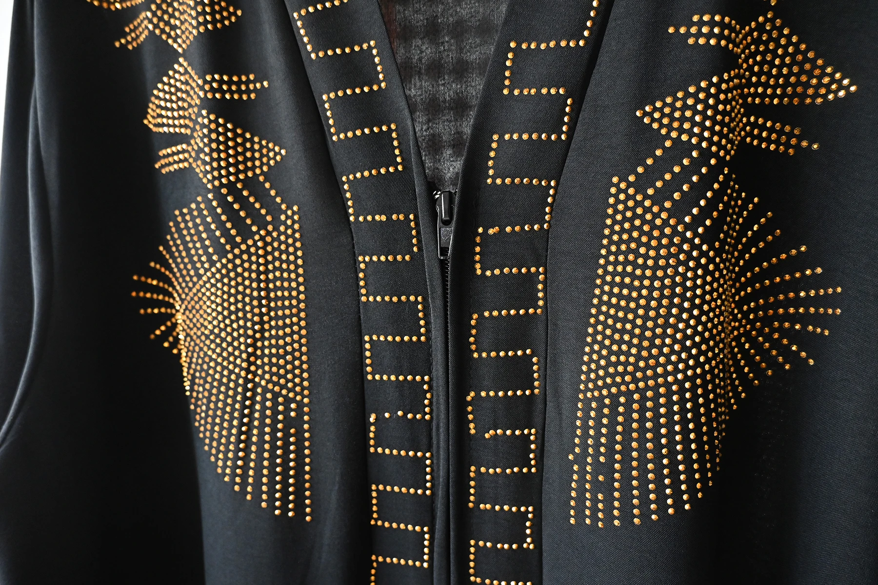 New Women Elegant Dress Chiffon Open Abaya with Zipper Muslim Women Dress Islamic Clothing Cardigan Abaya Women Muslim Dress