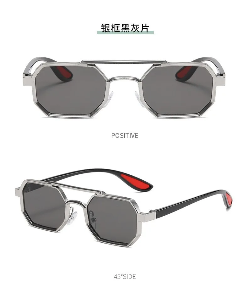 2025 Luxury metal Sunglasses Steampunk Designer Sunglasses Square Punk Glasses Oculos Dropshipping Gafas Lentes Lunette Oculos