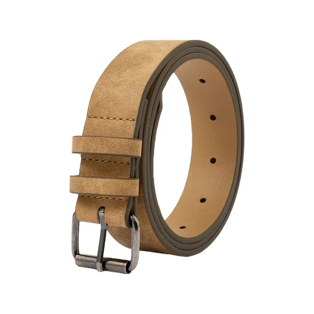 Fashion Pin buckle Suede Leather Belt Luxury Design Casual Business Waist Belt Retro Waistband For Women Fashion Pin buckle Suede Leather Belt Luxury Design Casual Business Waist Belt Retro Waistband For Women