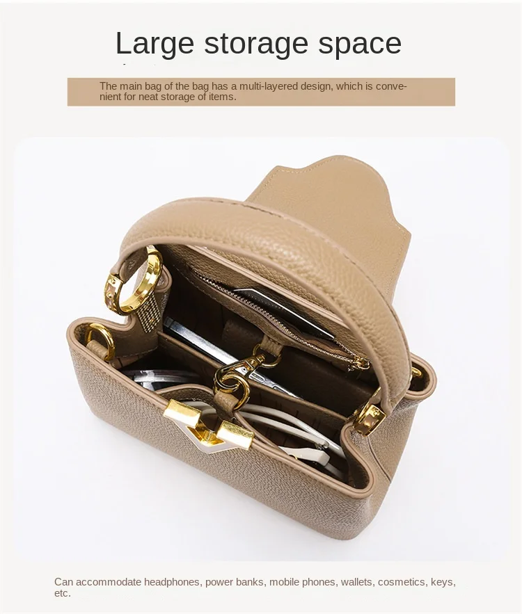 New Summer Versatile Women's Bag High-end Sense Exquisite Handbag Crossbody Commuter Women's Bag