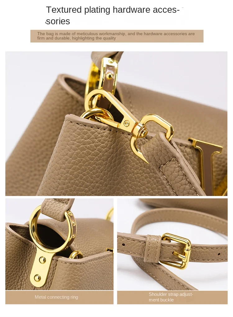 New Summer Versatile Women's Bag High-end Sense Exquisite Handbag Crossbody Commuter Women's Bag
