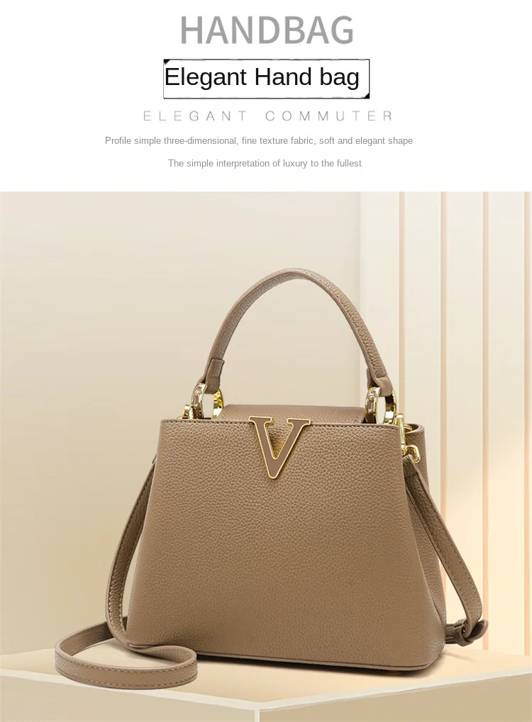 New Summer Versatile Women's Bag High-end Sense Exquisite Handbag Crossbody Commuter Women's Bag